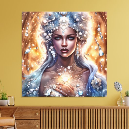 - Premium - Wrapped Canvas (gloss) Afdruk (Insitu (Woonkamer))