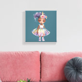 - Premium - Wrapped Canvas (gloss) Afdruk (Insitu (Woonkamer))