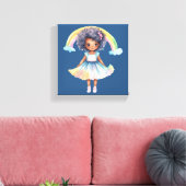 - Premium - Wrapped Canvas (gloss) Afdruk (Insitu (Woonkamer))