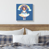 - Premium - Wrapped Canvas (gloss) Afdruk (Insitu (Slaapkamer))