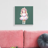 - Premium - Wrapped Canvas (gloss) Afdruk (Insitu (Woonkamer))