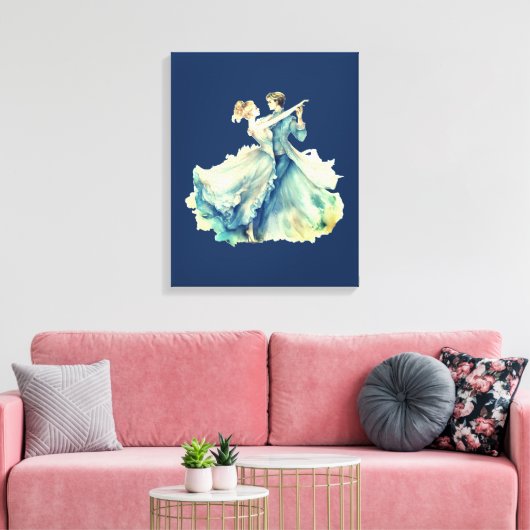 - Premium - Wrapped Canvas (gloss) Afdruk (Insitu (Woonkamer))