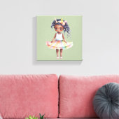 - Premium - Wrapped Canvas (gloss) Afdruk (Insitu (Woonkamer))