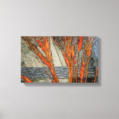 Premium Wrapped Canvas-Gloss-"jjhélène" original Canvas Afdruk (Voorkant)