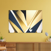 Premium Zakelijke Geometrie Canvas Afdruk (Insitu (Woonkamer))