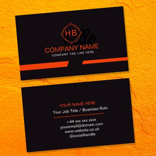 Premium Zakelijke Logo Visitekaartjes | Luxe Klant