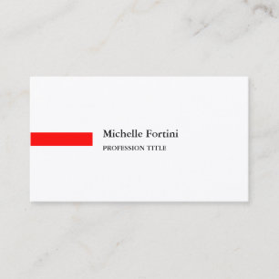 Premium Zijde Elegant Eenvoudig Minimalistisch Roo Visitekaartje