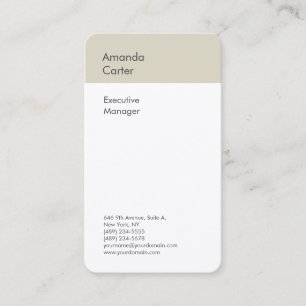 Premium zijde elegant wit gewoon minimalistisch mo visitekaartje
