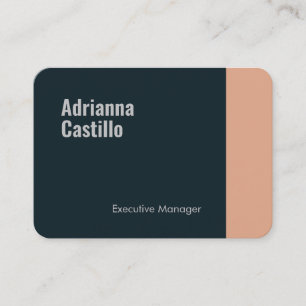 Premium Zijde Minimalistische Moderne Eenvoudige K Visitekaartje