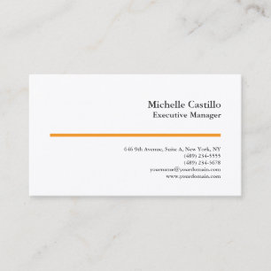 Premium Zijde Professioneel Minimalistisch Modern  Visitekaartje
