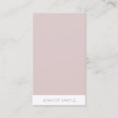 Premium zijdeafwerking Modern Eenvoudige Sjabloon Visitekaartje (Voorkant)