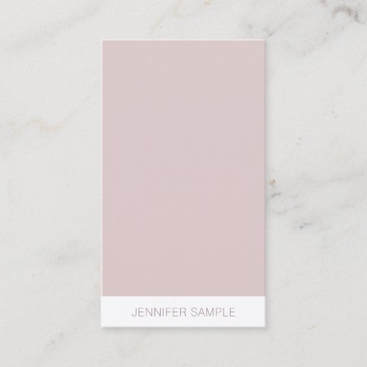 Premium zijdeafwerking Modern Eenvoudige Sjabloon  Visitekaartje (Voorkant)