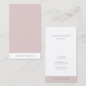 Premium zijdeafwerking Modern Eenvoudige Sjabloon  Visitekaartje (Voorkant / Achterkant)