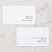 Premium - Zijderzijde - Minimale dikte Visitekaartje (Voorkant / Achterkant)