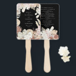 Premium - zwart Elegant Pampas Grass Tropisch Oerw Handwaaier<br><div class="desc">Pampas Grass Tropical Oerwoud Wedding Programme Hand Fan #pampasgras #junglebruiloft #jungleuitnodiging #coralbruilbruiloft #wigdingmenu #woestijtwedding #lasvegasbruiloft #terracottabruiloft #peachbruiloft #pampasweddingmenu #pampas #terracotta #coral #peach #naturalbruilgras #driedpampas #driedpampas abisabibruiloft #naturebruiloft</div>