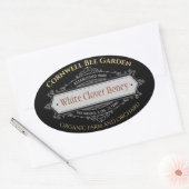 Premium zwart label  honingpot Stickers (Envelop)