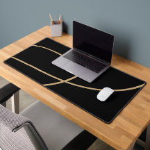 Premium Zwarte Goud Tech Stijl