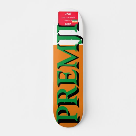 PREMJI JMT INDIA 7 3/4-inch skateboard Deck (Voorkant)