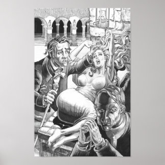 Premoniak in de Catacombs Poster