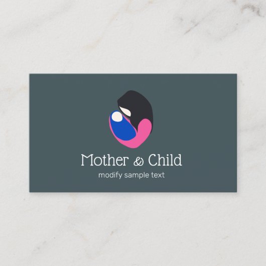 Prenatal Birthing Doula Logo Visitekaartje (Voorkant)