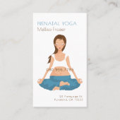 Prenatal Yoga Pilates Business/Instructor Visitekaartje (Voorkant)
