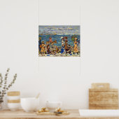 Prendergast - aan het strand poster (Keuken)