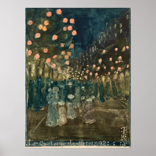 Prendergast - Bastille-dag Poster (Voorkant)