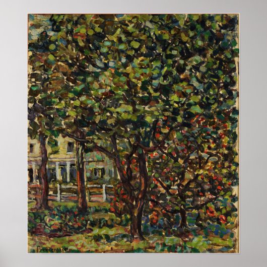 Prendergast - Bomen Poster (Voorkant)