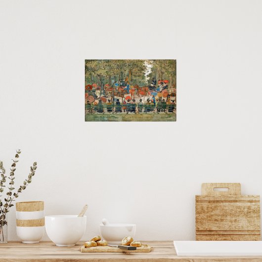 Prendergast - Central Park Poster (Keuken)
