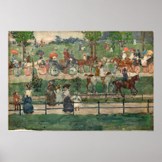 Prendergast - Central Park Poster