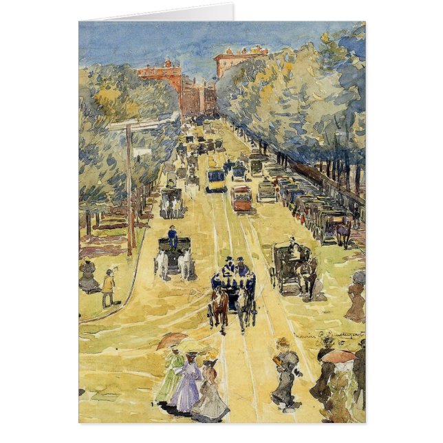 Prendergast - Charles Street, Boston (Voorkant)