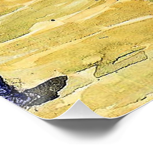 Prendergast - Charles Street, Boston, Perfect Poster (Hoek)