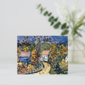 Prendergast - Country Road, New Hampshire Briefkaart (Staand voorkant)