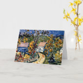 Prendergast - Country Road, New Hampshire Kaart (Gele Bloem)