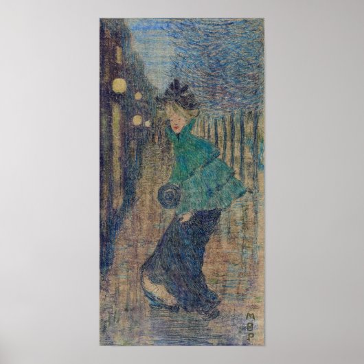 Prendergast - Dame 1891 Poster (Voorkant)