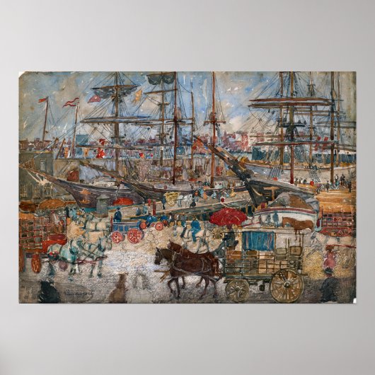 Prendergast - Dokken Oost Boston Poster (Voorkant)