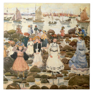 Prendergast - laagwater, Beachmont, Tegeltje