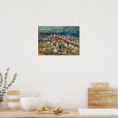 Prendergast - laagwater Beechmont Poster (Keuken)