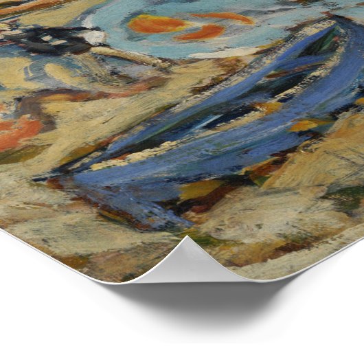 Prendergast - Marblehead Harbour Poster (Hoek)