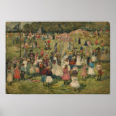 Prendergast - May Day Central Park 1901 Poster (Voorkant)