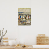 Prendergast - Op het strand Poster (Keuken)