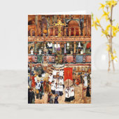 Prendergast - Paasprocessie, St. Marks Kaart (Gele Bloem)