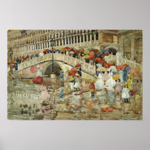 Prendergast - Paraplu's in de regen Poster