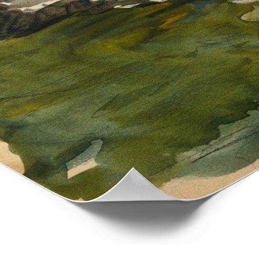 Prendergast - Parijs Schets Poster (Hoek)