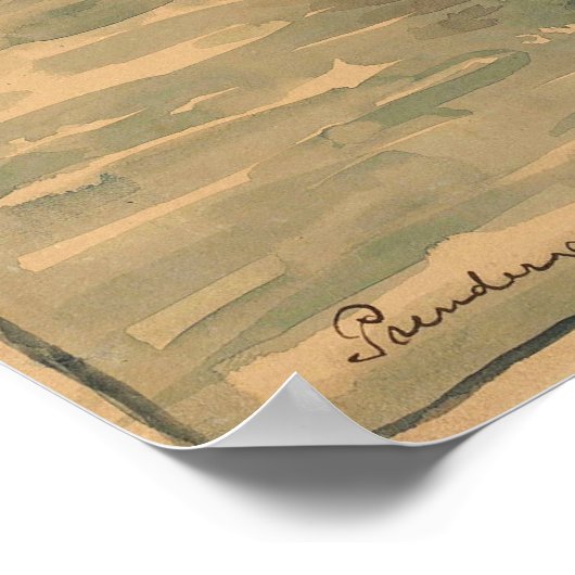 Prendergast - Parijse Omnibus 1893 Poster (Hoek)