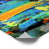 Prendergast - Paris Omnibus, kleurrijk schilderij Poster (Hoek)