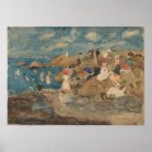 Prendergast - Revere Beach Poster (Voorkant)
