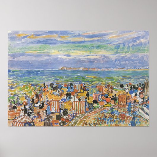 Prendergast - St. Malo 1907 Poster (Voorkant)