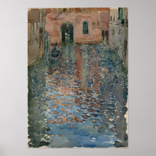 Prendergast - Venetiaanse kanalen Poster