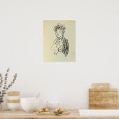 Prendergast - Vrouw borstlengte Poster (Keuken)